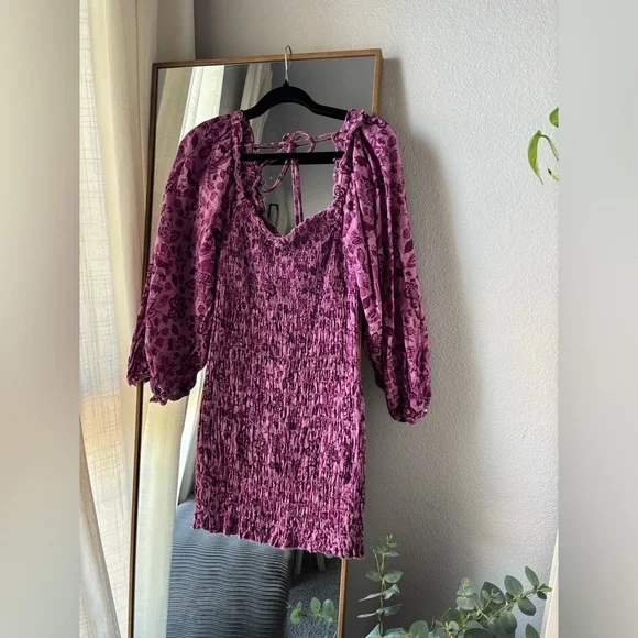 Free People Smock It To Me Mini Dress - Picture 3 of 6